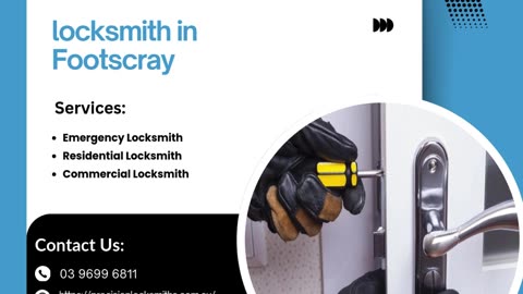 How Can a Skilled Locksmith in Footscray Enhance Your Home & Business Security?