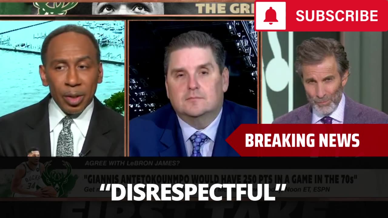 Stephen A Smith Calls These Comments From LeBron Disrespectful