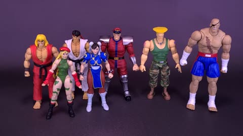 Jada Toys Ultra Street Fighter II: The Final Challengers M. Bison Action Figure Review