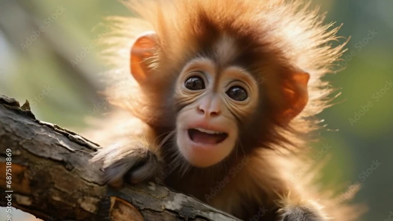 Cute litl monkey song