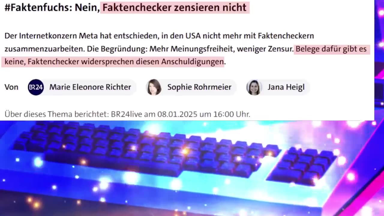 Das Ende des "Faktenchecks"