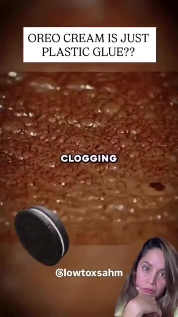 Oreo filling isn't exactly cream