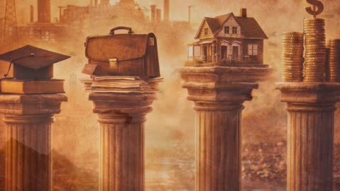 His world was the Industrial Age.