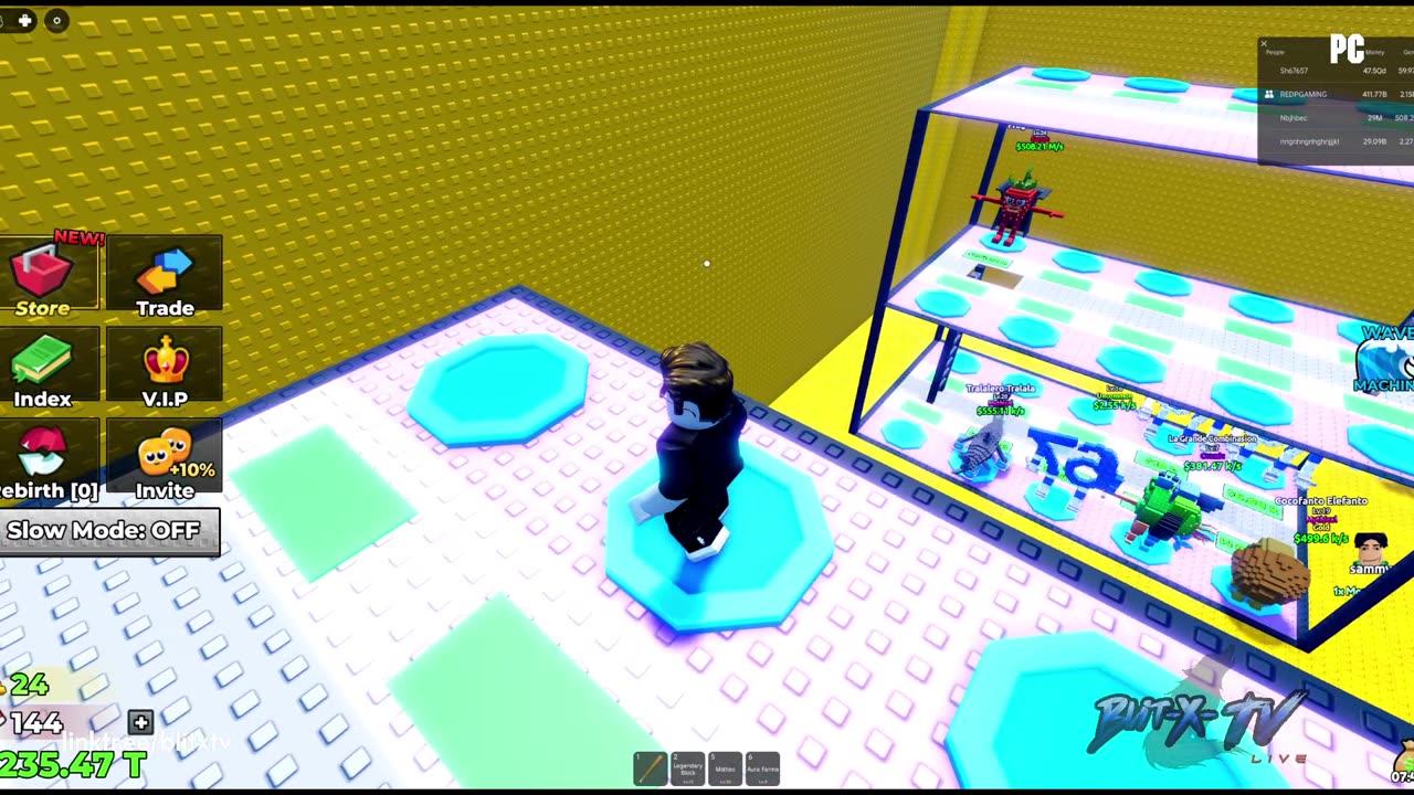 Back on the Roblox with @RedPillRageChannel