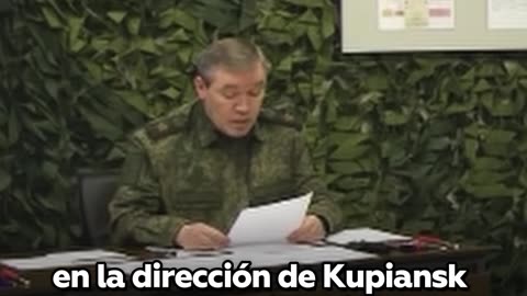 "Ofensiva en un amplio frente": Jefe del Estado Mayor ruso revela los últimos avances del Ejército