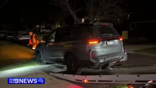Three youths left a trail of destruction after allegedly stealing a car - 9 News Australia
