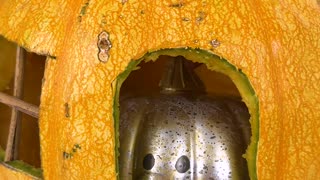Pumpkin house Hansel and Gretel would love