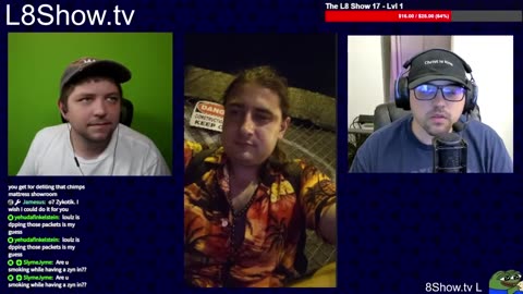 Zykotik Interview After January 6 Sentencing on The L8 Show with Loulz and N8