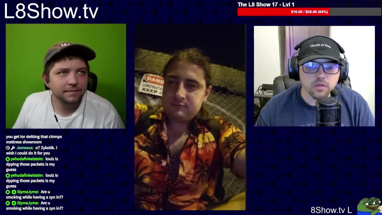 Zykotik Interview After January 6 Sentencing on The L8 Show with Loulz and N8