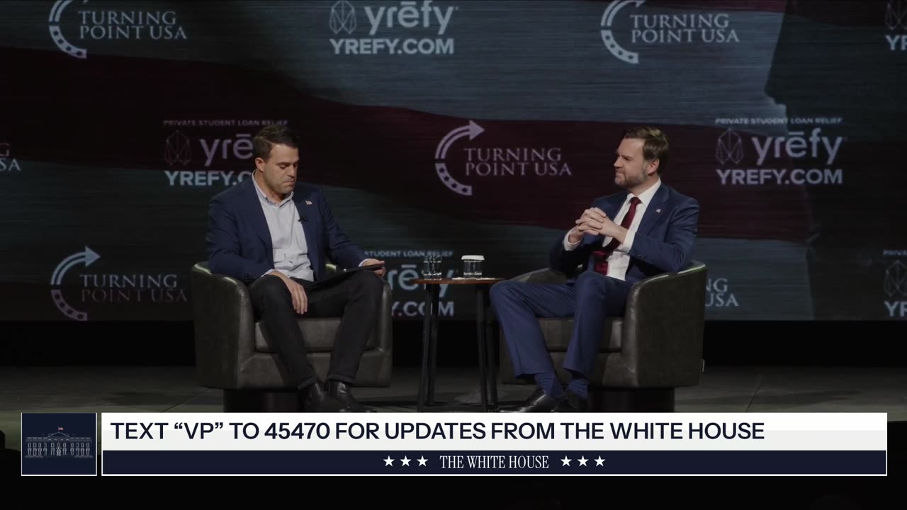 Vice President JD Vance Delivers Remarks at a TPUSA Tour Event at the University of Georgia