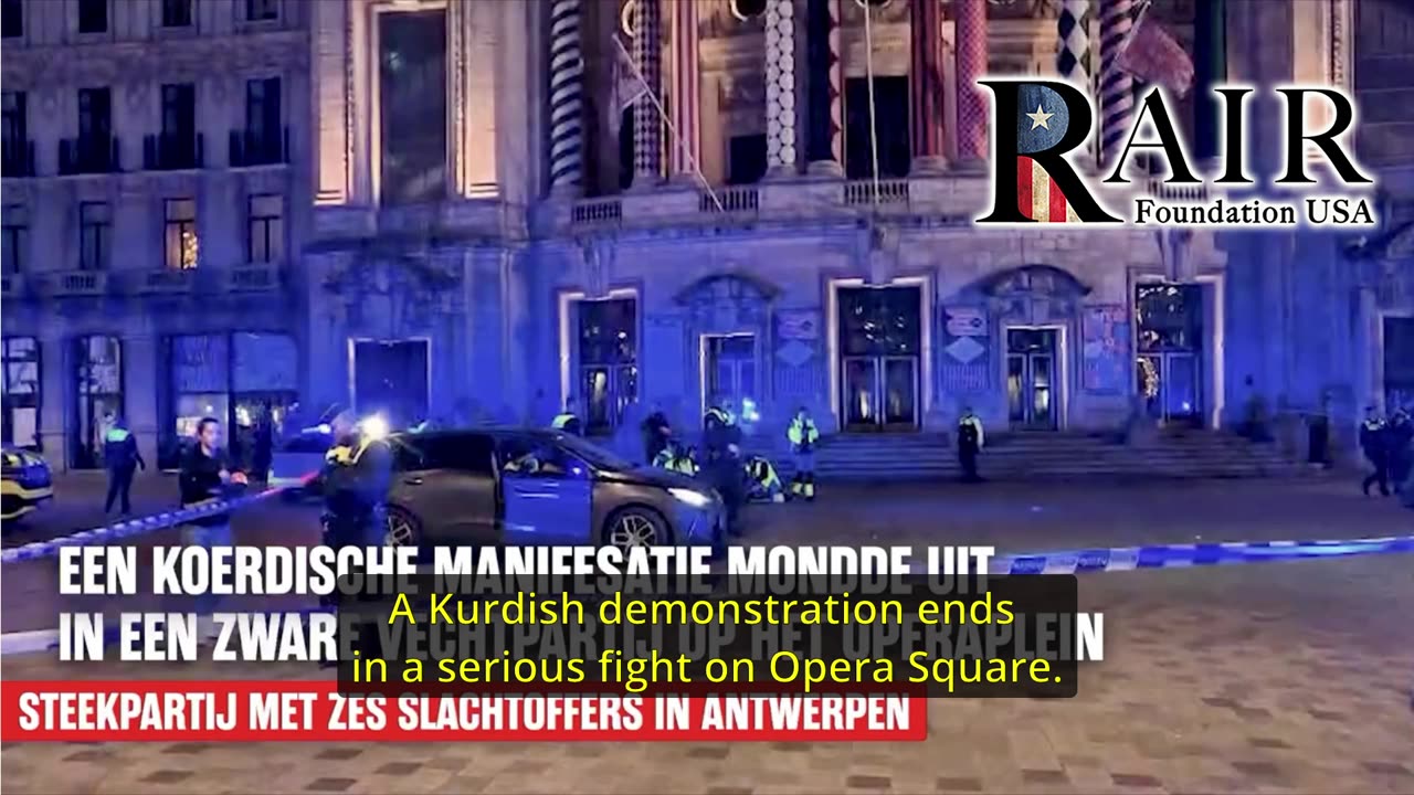 Six stabbed in Antwerp Belgium Jan 22 2026