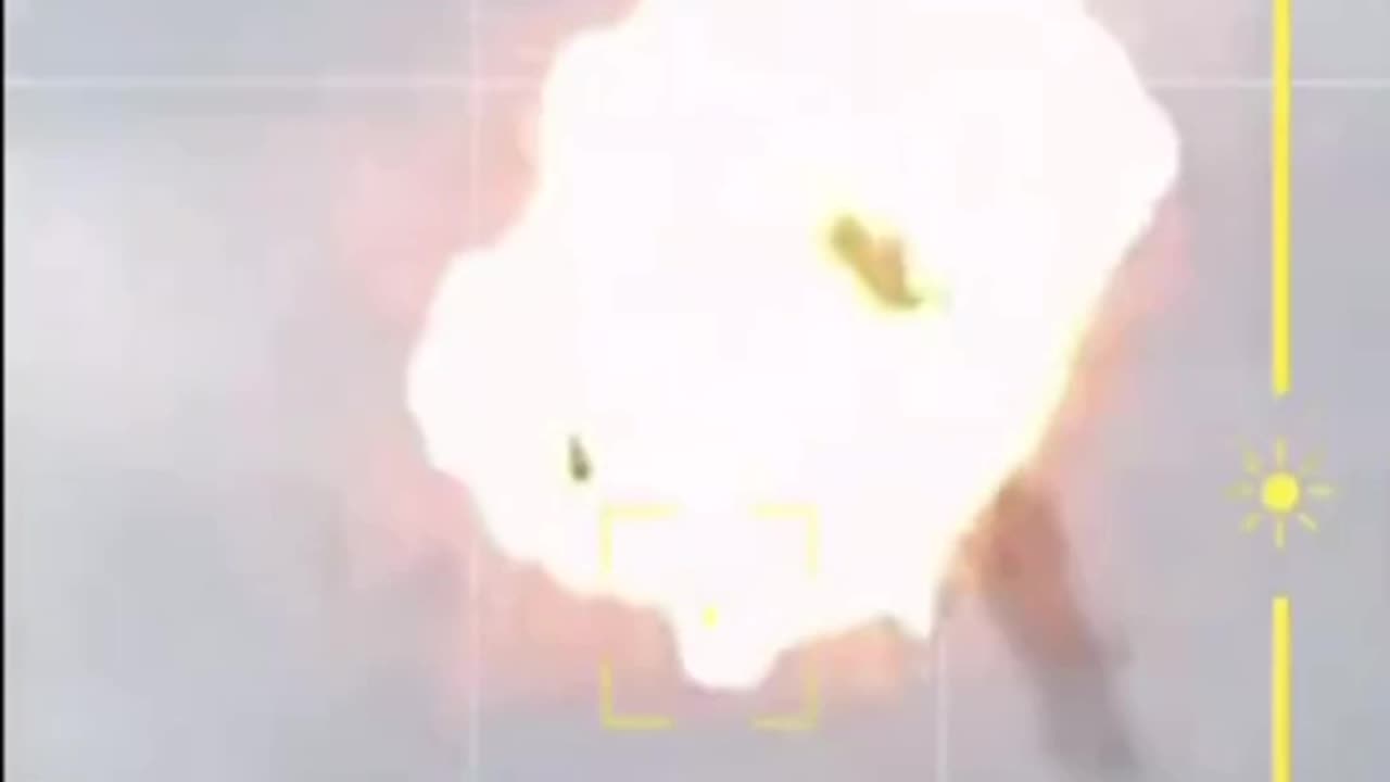 Russian Attack Drone is Blown Out of The Sky by Ukrainian SAM