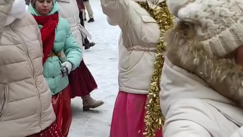 Harinam Sankirtan in Moscow, Russia