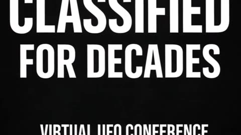 Virtual UFO Conference 16 -17 January 2026