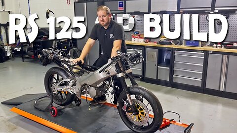 Part 3 - Building a Two-Stroke Race Replica Aprilia RS 125 Old Body New Chassis Conversion