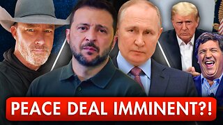 Trump: Russia/Ukraine Peace Deal IMMINENT! + Tucker RESPONDS To Crenshaw!