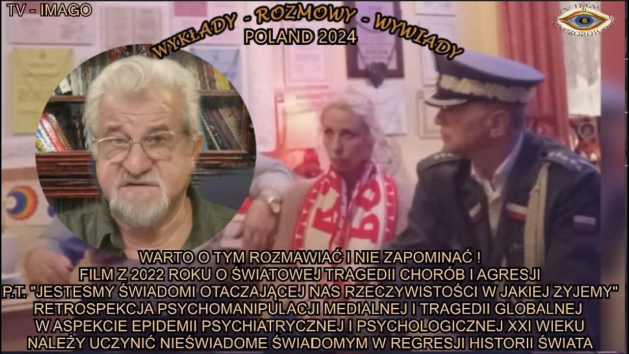 JESTESMY ŚWIADOMI OTACZAJĄCEJ NAS RZECZYWISTOŚCI W JAKIEJ ZYJEMY. FILM Z 2022 ROKU O ŚWIATOWEJ TRAGEDII CHORÓB I AGRESJI.