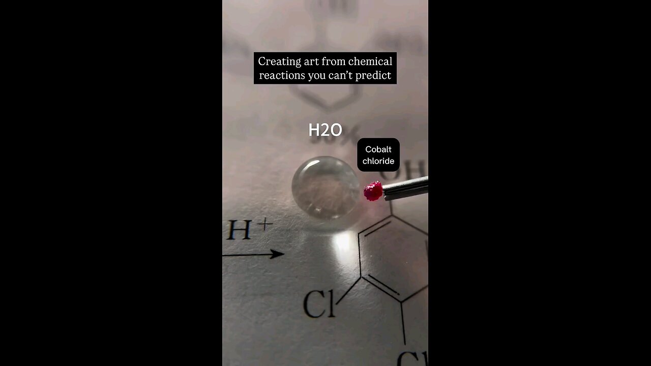 This scientist creates breathtaking visual art using chemistry.