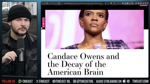 Candace Owens Claims Tim Pool's Brother SHOT AT HIM Trying To Kill Him