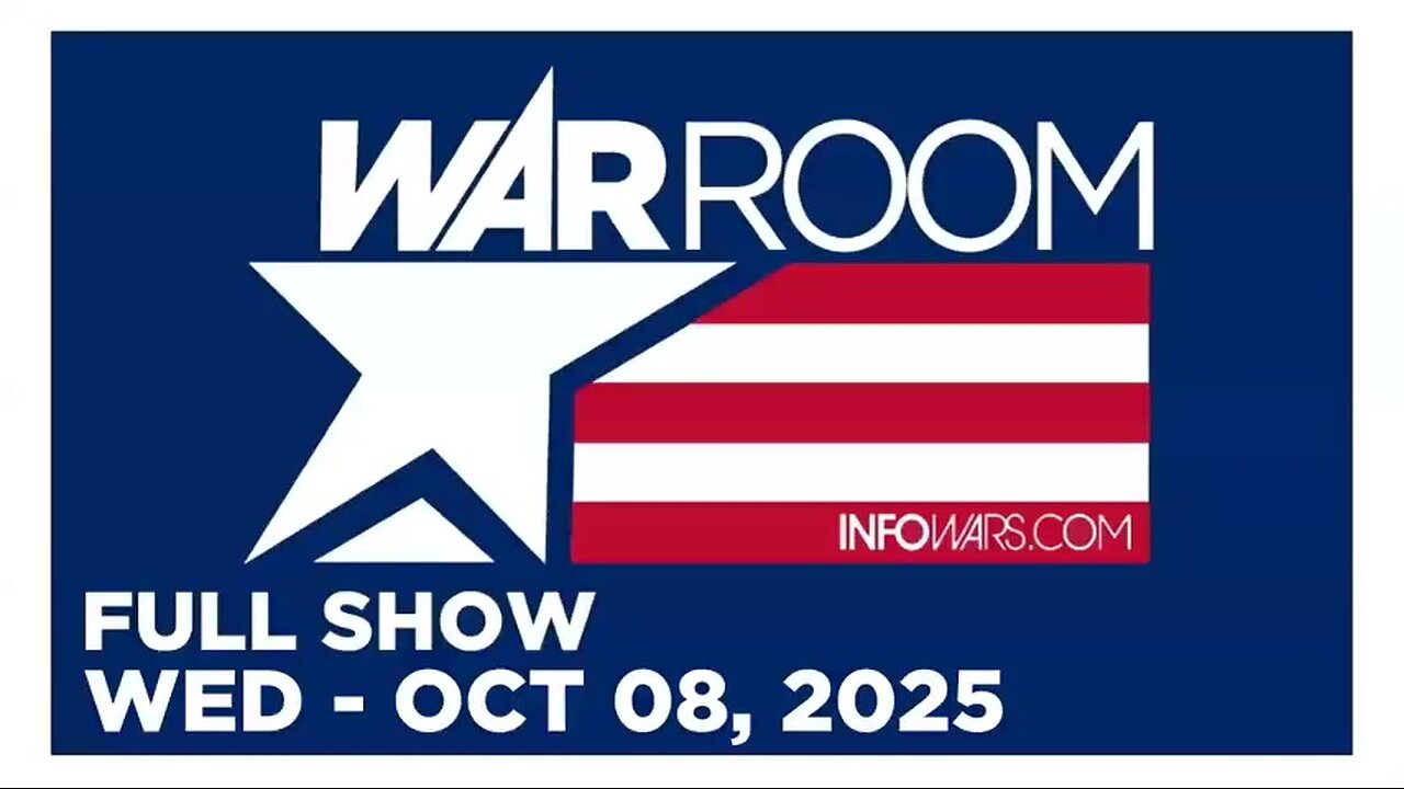 WAR ROOM (Full Show) 10_08_25 Wednesday