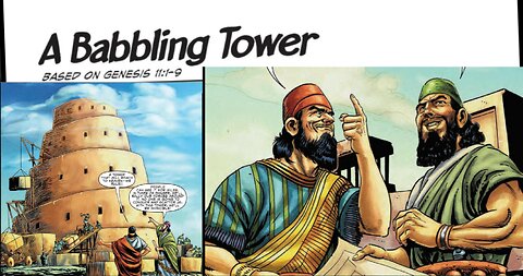 Bible Comics A Babbling Tower ( The Tower of Babel )