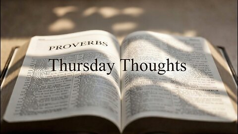 Thursday Thoughts: Being A Disciple Involves Rational Thinking