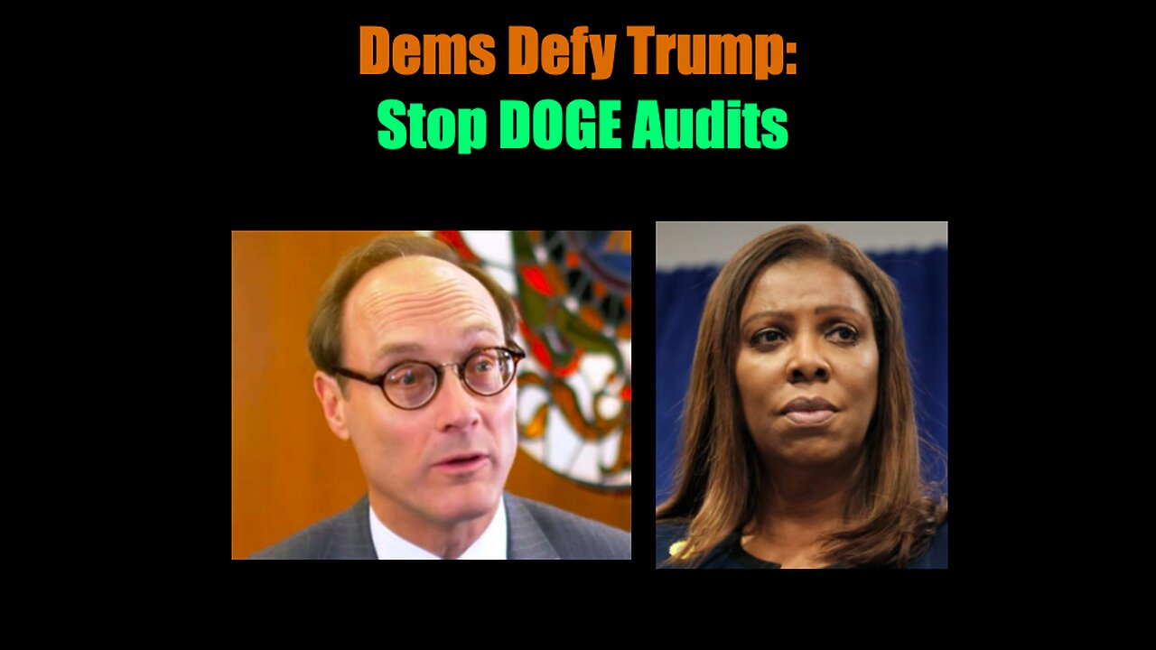 Dems Defy Trump: Halt DOGE Treasury Audit