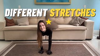 4K | FLAWLESS YOGA & STRETCHING ROUTINE | TRANSPARENT DRESS, NO BRA, NO WORRIES!