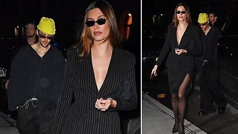 Hailey & Justin’s Tense Night Out