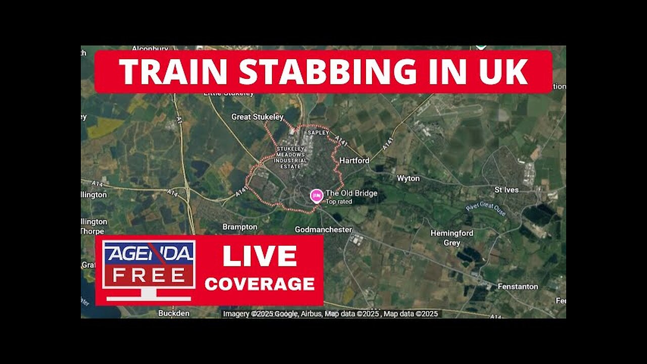 Multiple Stabbed on Train in UK - Breaking News Coverage (Huntingdon, Cambridgeshire)