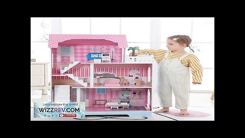 ALL 4 KIDS 3 Level Quinn Dollhouse with Furniture Review