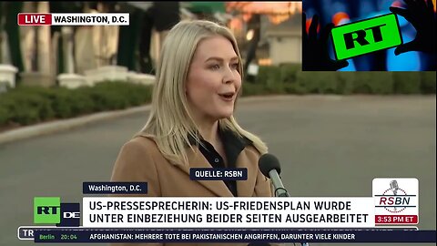 25.11.25 🇩🇪🇦🇹🇨🇭👉🇪🇺🇷🇺🎬 RT-DE Nachrichten 20 Uhr🇷🇺🇪🇺📢🌍🌎🌏