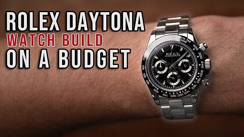 VK63 Chronograph Watch Build inspired by the CLASSIC Rolex Daytona