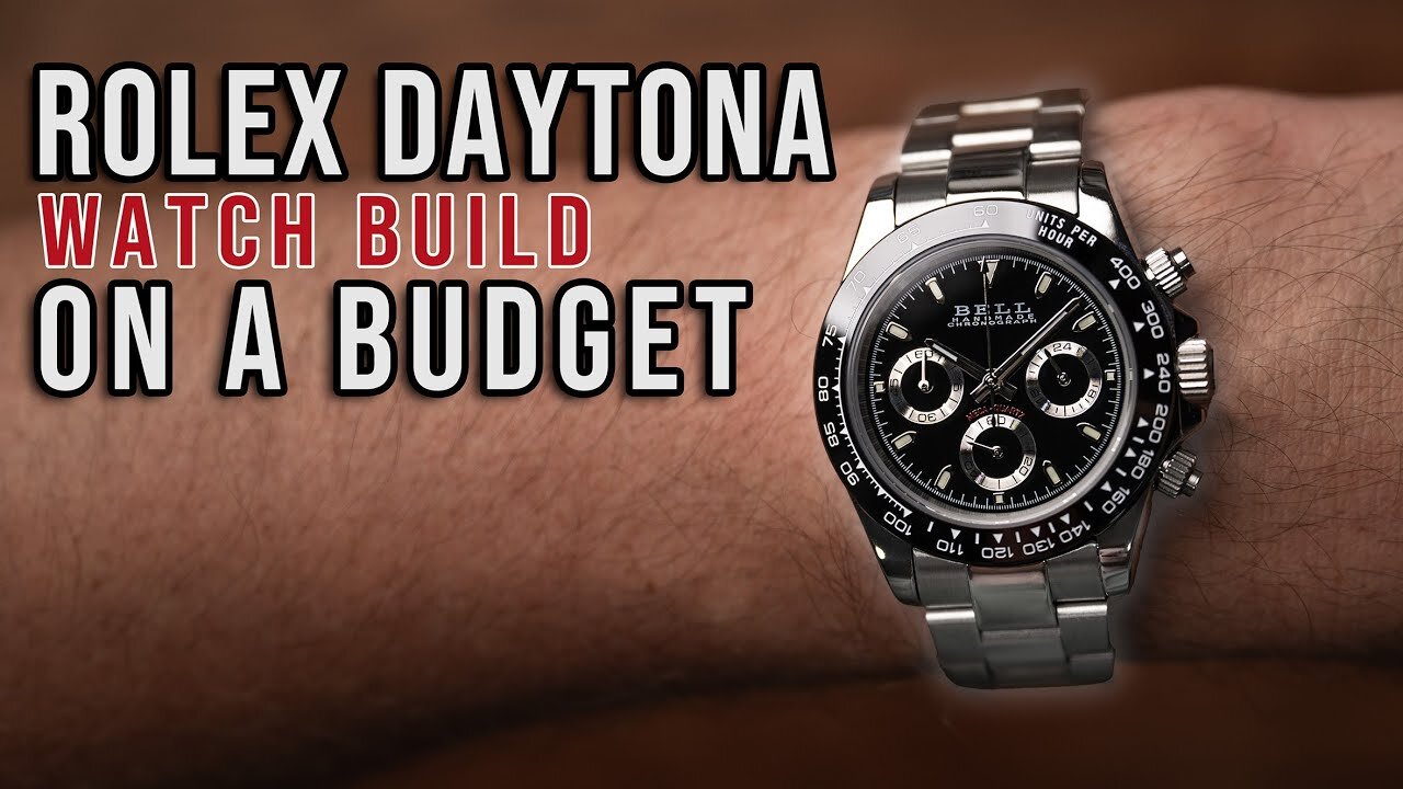 VK63 Chronograph Watch Build inspired by the CLASSIC Rolex Daytona