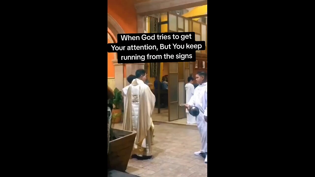 When you keep ignoring God's signs 😂