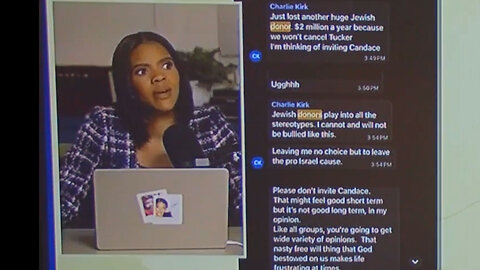 Charlie Kirk complained over losing Jewish funding according toreleased texts says Candace Owens▮The Jimmy Dore Show