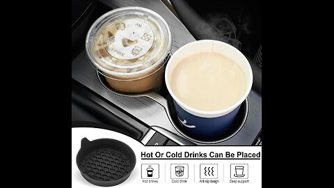 Small Upgrade, Big Impact: The SINGARO Silicone Car Cup Holder Coaster Set