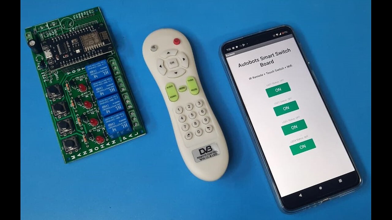 Wifi Home automation Diy kit By Manmohan Pal