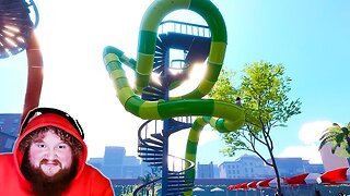 People Keep Trespassing (Waterpark Sim Episode 16)