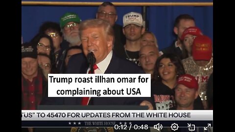 Trump roast rep Illan Omar