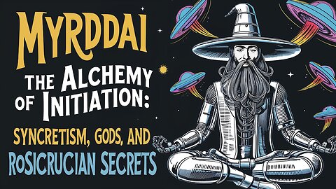 MYRDDAI - The Alchemy of Initiation: Syncretism, Gods, and Rosicrucian Secrets