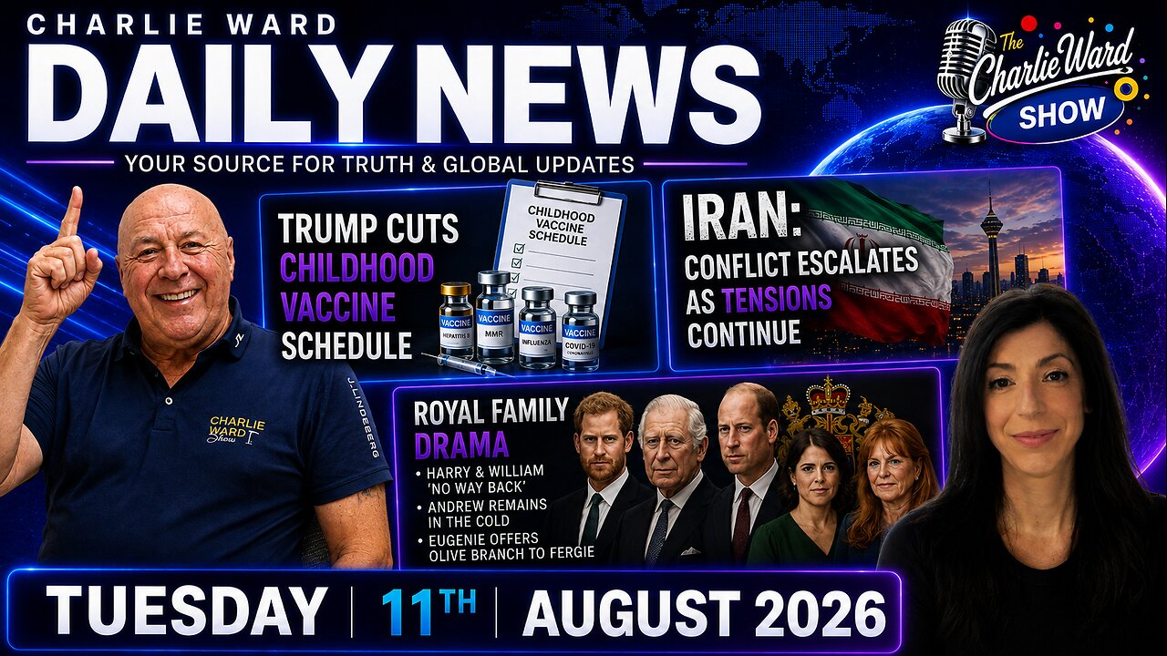TRUMP CHANGES CHILDHOOD VACCINES | IRAN TENSIONS | ROYAL FAMILY FEUD | DAILY NEWS thumbnail