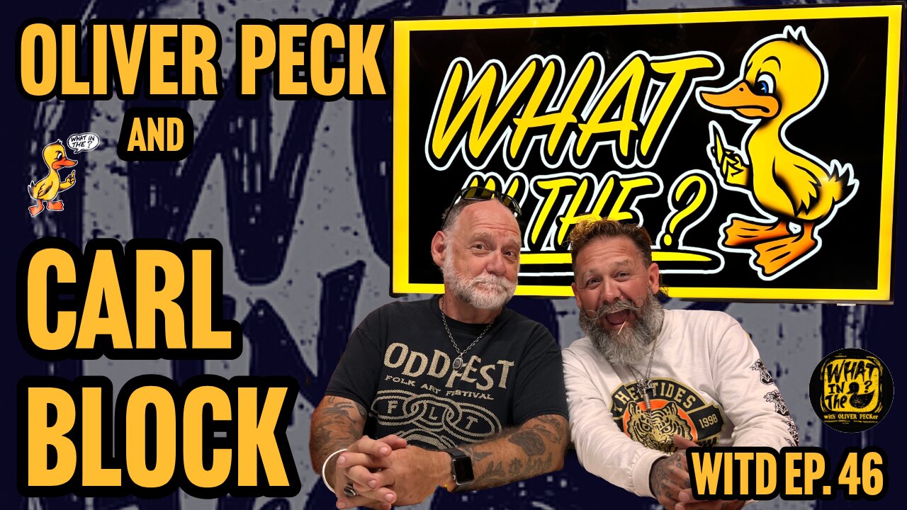 Oliver Peck & Carl Block (Artist/Potter) | What In The Duck Podcsat Ep. 46