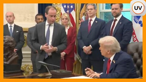Trump Signs Major Executive Orders on National Security, TikTok & More | on UVueTV