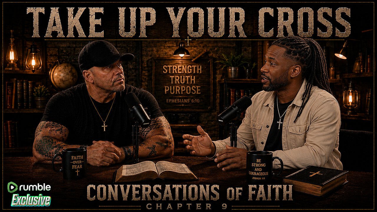 TAKE UP YOUR CROSS- CONVERSATIONS OF FAITH: Chapter 9 featuring Vice President JD Vance!!