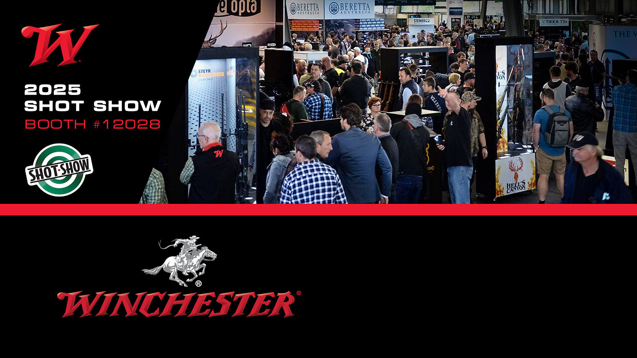 Winchester Booth at SHOT Show 2025