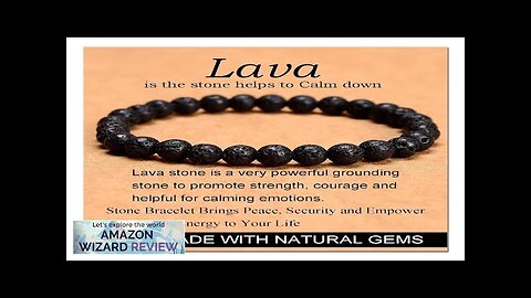 AD Beads Handmade Gemstone Stretch Elastic Bracelet Crystal Healing Reiki Nature's Beauty Review