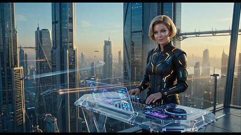 Futuristic Electronic DJ Mix | Immersive Beats & Cinematic Visuals