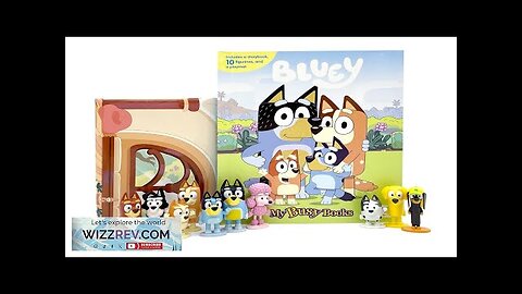 Bluey My Busy Books Storybook 10 figurines playmat Review