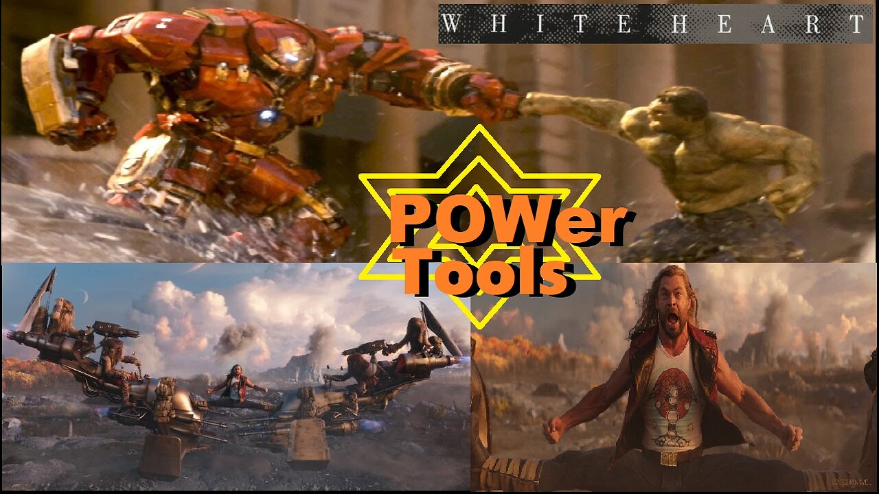 Power Tools: Whiteheart (classic rock- (feat. Hulkbuster & Thor super battles)